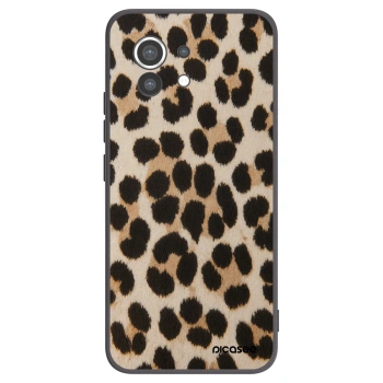 Picasee silikónový čierny obal pre Xiaomi Mi 11 - Brown Tiger