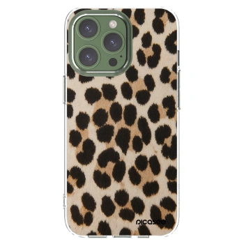 Picasee silikónový prehľadný obal pre Apple iPhone 13 Pro - Brown Tiger