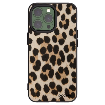 Picasee silikónový čierny obal pre Apple iPhone 13 Pro - Brown Tiger