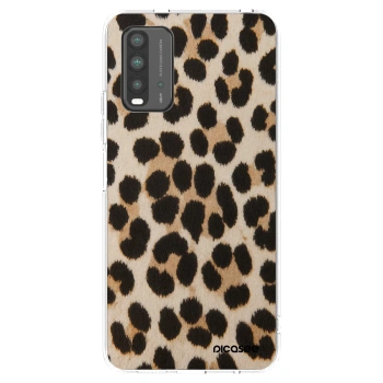 Picasee silikónový prehľadný obal pre Xiaomi Redmi 9T - Brown Tiger