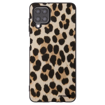 Picasee silikónový čierny obal pre Samsung Galaxy M12 M127F - Brown Tiger