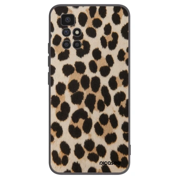 Picasee silikónový čierny obal pre Xiaomi Redmi 10 - Brown Tiger