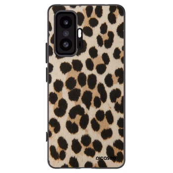 Picasee silikónový čierny obal pre Xiaomi 11T - Brown Tiger