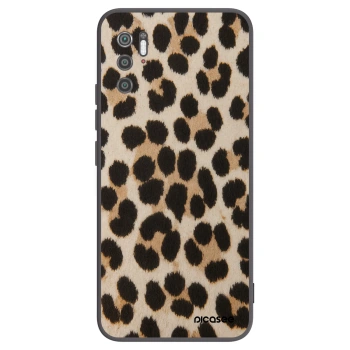 Picasee silikónový čierny obal pre Xiaomi Poco M3 Pro 5G - Brown Tiger