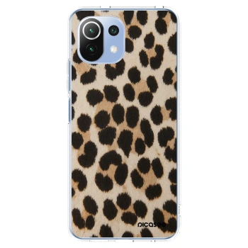 Picasee silikónový prehľadný obal pre Xiaomi 11 Lite 5G NE - Brown Tiger