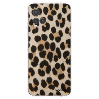 Picasee silikónový prehľadný obal pre Vivo Y33s - Brown Tiger