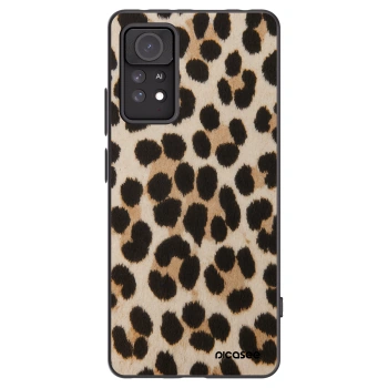 Picasee silikónový čierny obal pre Xiaomi Redmi Note 11 Pro 5G - Brown Tiger