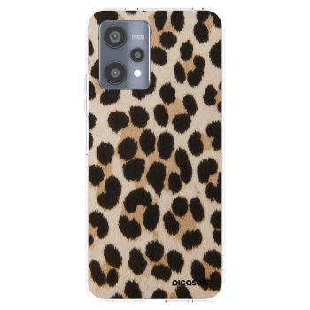 Picasee silikónový prehľadný obal pre Realme 9 Pro 5G - Brown Tiger