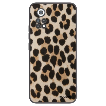 Picasee silikónový čierny obal pre Xiaomi Poco X4 Pro 5G - Brown Tiger