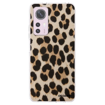 Picasee silikónový prehľadný obal pre Xiaomi 12 - Brown Tiger