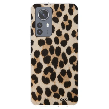 Picasee silikónový prehľadný obal pre Xiaomi 12 Pro - Brown Tiger