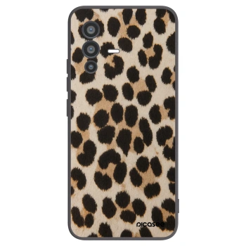 Picasee silikónový čierny obal pre Vivo V23 5G - Brown Tiger