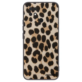 Picasee silikónový čierny obal pre Xiaomi Redmi 10C - Brown Tiger