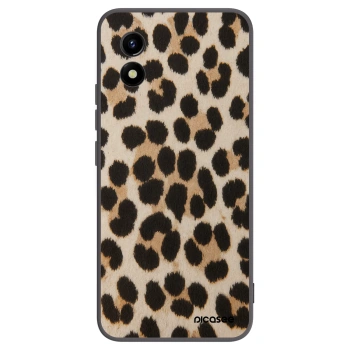 Picasee silikónový čierny obal pre Vivo Y01 - Brown Tiger