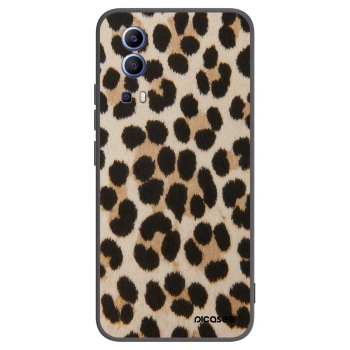 Picasee silikónový čierny obal pre Vivo Y52 5G - Brown Tiger