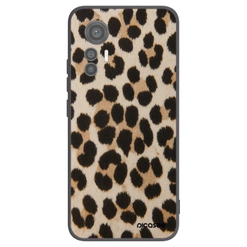 Picasee silikónový čierny obal pre Xiaomi 12 Lite - Brown Tiger