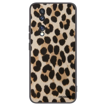 Picasee silikónový čierny obal pre Honor 70 - Brown Tiger