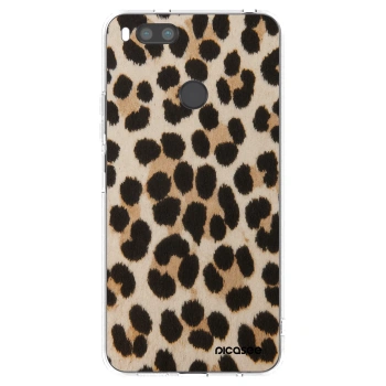 Picasee silikónový prehľadný obal pre Xiaomi Redmi A1 - Brown Tiger