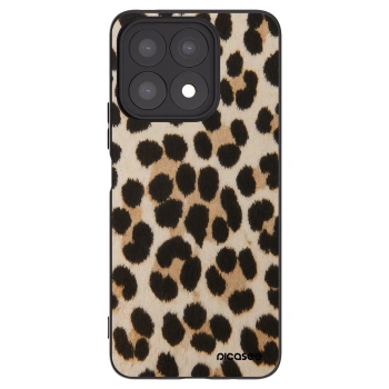 Picasee silikónový čierny obal pre Honor X8a - Brown Tiger