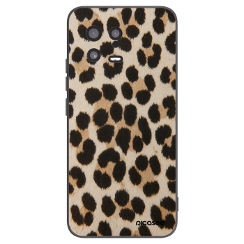 Picasee silikónový čierny obal pre Xiaomi 13 - Brown Tiger