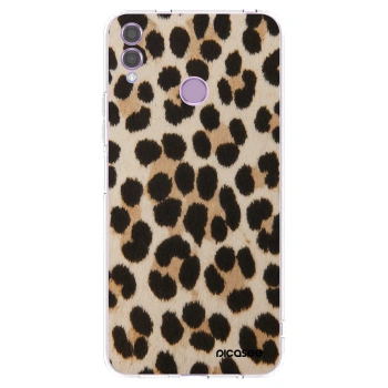 Picasee silikónový prehľadný obal pre Honor 8X - Brown Tiger