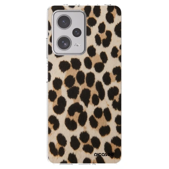 Picasee silikónový prehľadný obal pre Xiaomi Redmi Note 12 Pro+ 5G - Brown Tiger