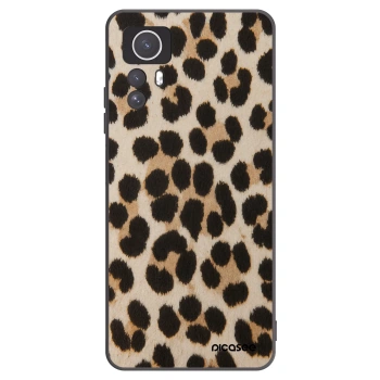 Picasee silikónový čierny obal pre Xiaomi Redmi Note 12S - Brown Tiger