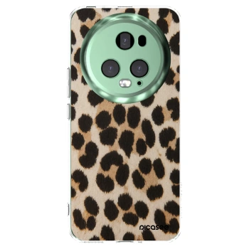 Picasee silikónový prehľadný obal pre Honor Magic5 Pro - Brown Tiger