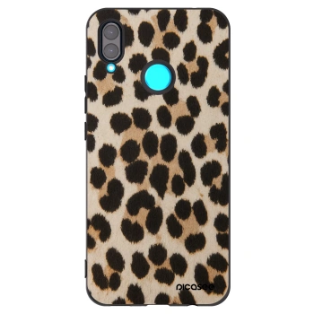 Picasee silikónový čierny obal pre Huawei Nova 3 - Brown Tiger