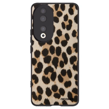 Picasee silikónový čierny obal pre Honor 90 5G - Brown Tiger