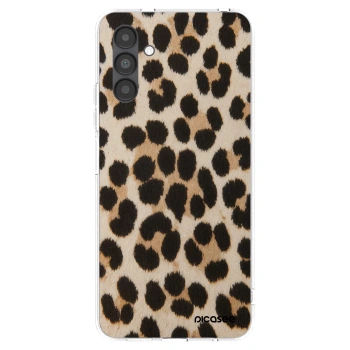 Picasee silikónový prehľadný obal pre Samsung Galaxy A04s A047F - Brown Tiger