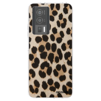 Picasee silikónový prehľadný obal pre Xiaomi Poco F5 Pro 5G - Brown Tiger