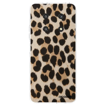 Picasee silikónový prehľadný obal pre Honor Magic4 Lite 5G - Brown Tiger