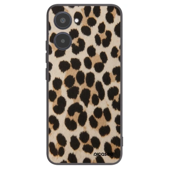 Picasee silikónový čierny obal pre Realme 10 4G - Brown Tiger