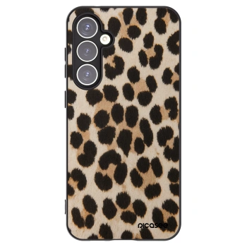 Picasee silikónový čierny obal pre Samsung Galaxy S23 FE S711B - Brown Tiger