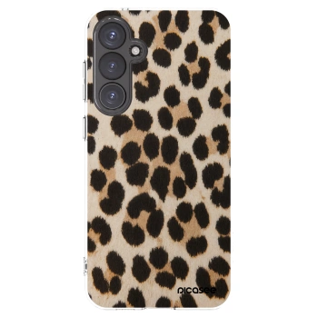 Picasee silikónový prehľadný obal pre Samsung Galaxy S23 FE S711B - Brown Tiger