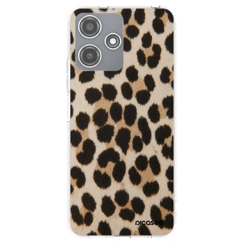 Picasee silikónový prehľadný obal pre Xiaomi Redmi 12 5G - Brown Tiger