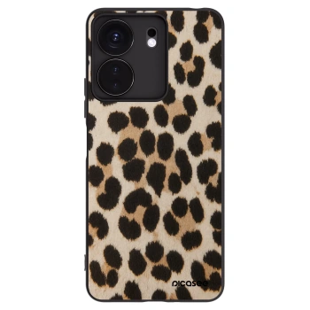 Picasee silikónový čierny obal pre Xiaomi Redmi 13C 4G - Brown Tiger