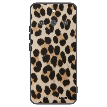 Picasee silikónový čierny obal pre Realme 11 Pro+ - Brown Tiger