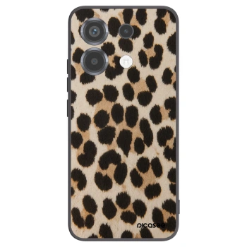 Picasee silikónový čierny obal pre Xiaomi Poco X6 - Brown Tiger