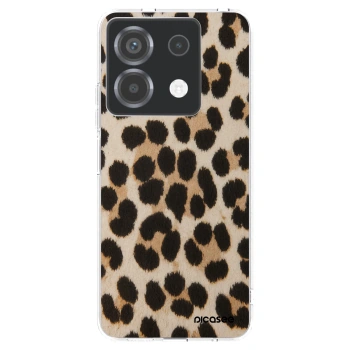 Picasee silikónový prehľadný obal pre Xiaomi Poco X6 - Brown Tiger