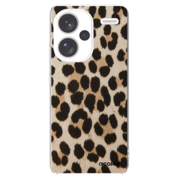 Picasee silikónový prehľadný obal pre Xiaomi Redmi Note 13 Pro+ 5G - Brown Tiger