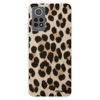 Picasee silikónový prehľadný obal pre Xiaomi Redmi Note 12 Pro 4G - Brown Tiger