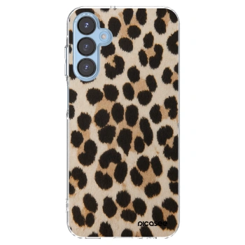 Picasee silikónový prehľadný obal pre Samsung Galaxy A15 A156B 5G - Brown Tiger