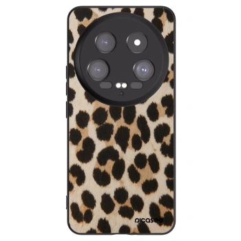 Picasee silikónový čierny obal pre Xiaomi 14 Ultra - Brown Tiger