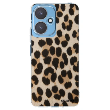 Picasee silikónový prehľadný obal pre Xiaomi Redmi 13C 5G - Brown Tiger