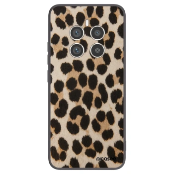 Picasee silikónový čierny obal pre Realme 12 Pro 5G - Brown Tiger