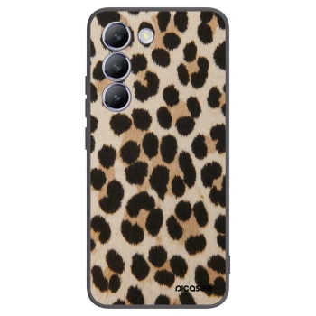 Picasee silikónový čierny obal pre Vivo V40 SE 5G - Brown Tiger