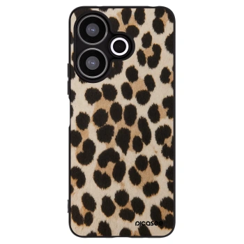 Picasee silikónový čierny obal pre Xiaomi Redmi 13 4G - Brown Tiger