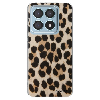 Picasee silikónový prehľadný obal pre Xiaomi 14T Pro - Brown Tiger